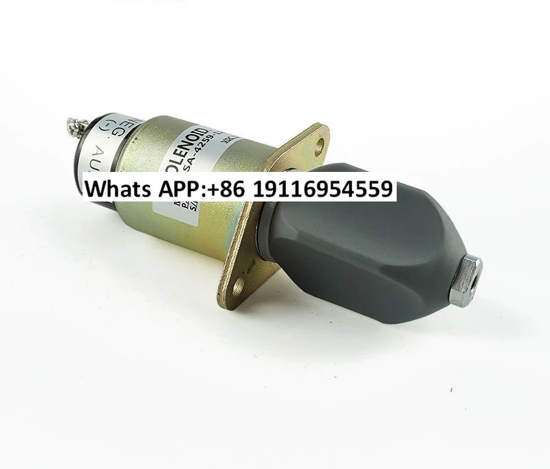 SA-4259 12V 24V 차단 오일 컷 솔레노이드 밸브 철