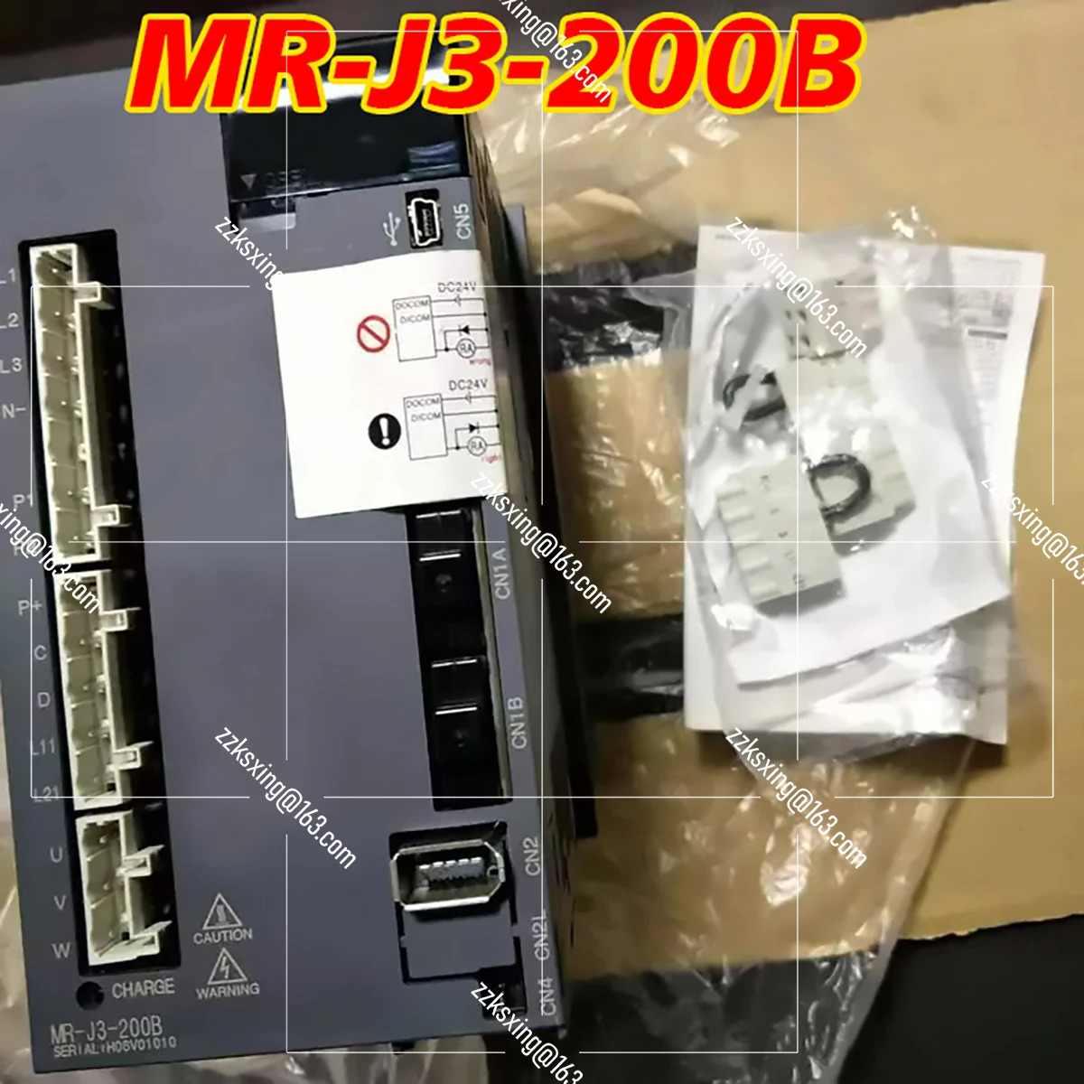 Brann-MR-J3-200B 오리지널 AC 서보 드라이버