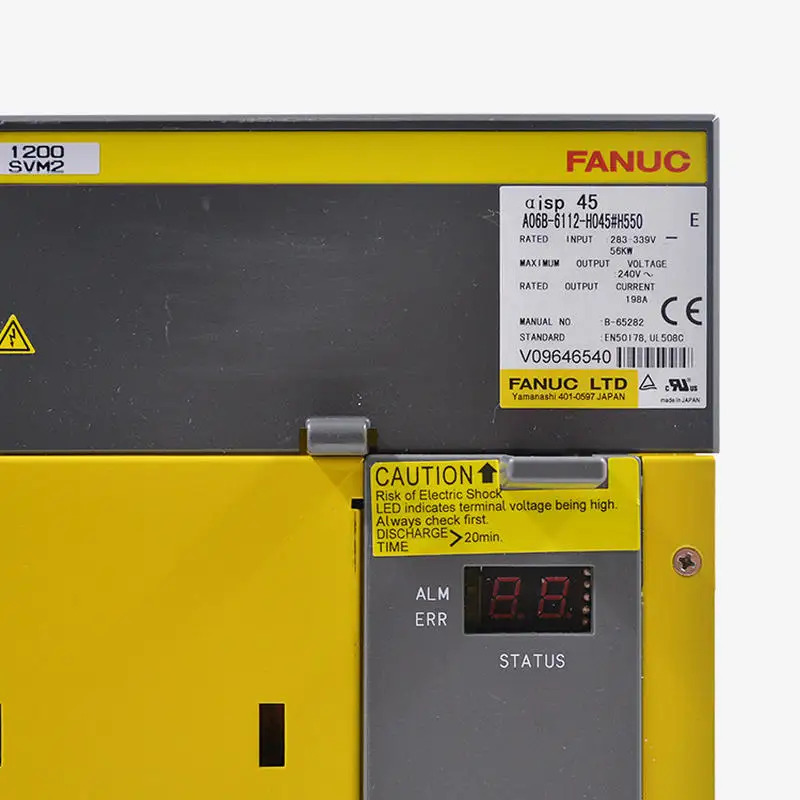 A06B-6112-H045 Fanuc 스핀들 증폭기 리퍼 완료 A06B6112H045