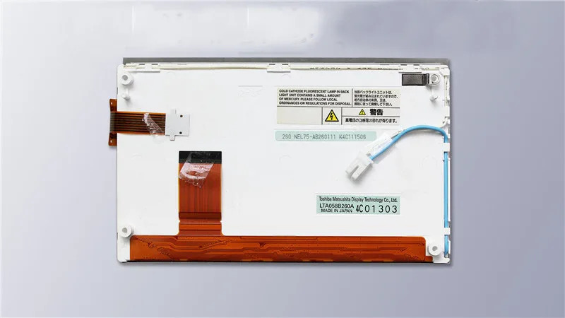 오리지널 자동차 TFT LCD 모니터 디스플레이 터치 스크린 LTA058B260A 5.8 인치 신