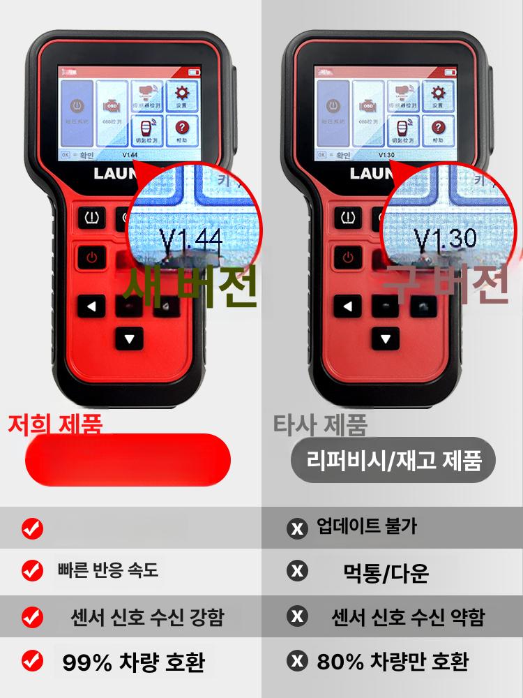 전문 런치진단기 스캐너 업그레이드 한글지원 테스터기 시스템 정비 코드 수리 검사 - 상세 이미지 4