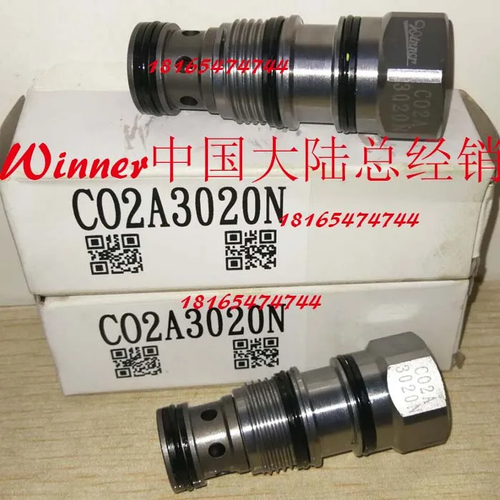 오리지널 위너 유압 제어 체크밸브 CO2A3010N CO2A-30-10-N