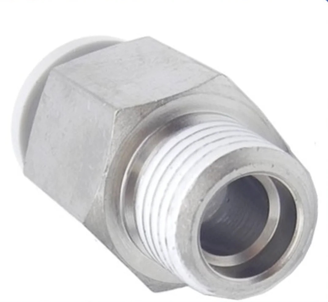 AirTAC 화이트 스레드 스트레이트 PC1204 신