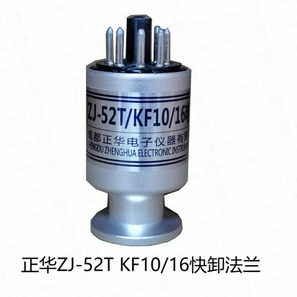 거칠고 낮은 진공 측정 진정Zhenghua 게이지 ZJ-52TKF1016 저항 배출 플랜지 80