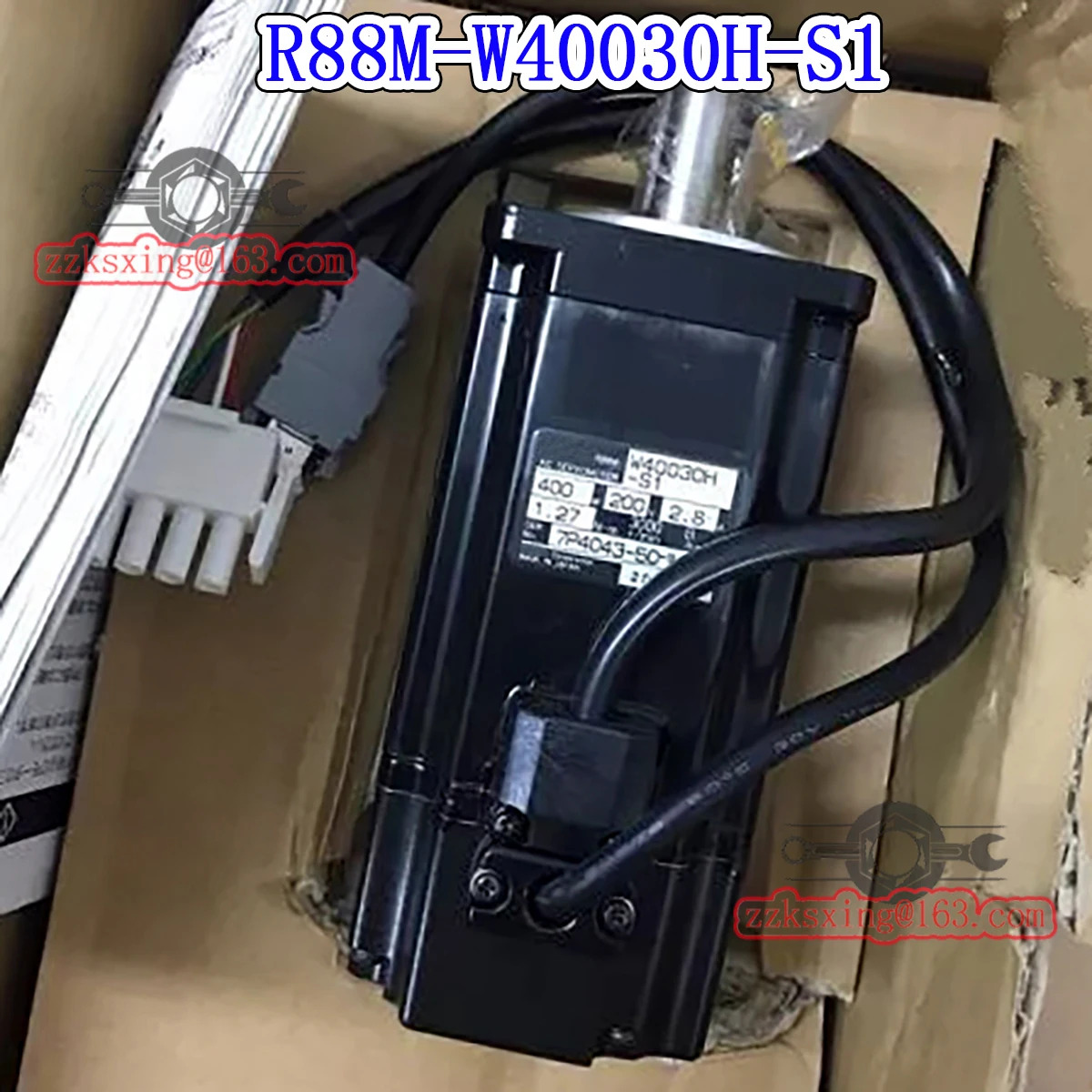 오리지널 AC 서보모터 R88M-W40030H-S1