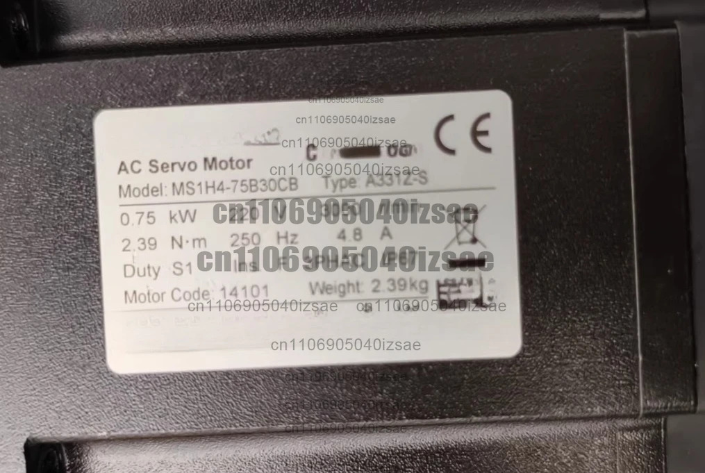 750W 서보 드라이브 세트 SV660PS5R5I 모터 MS1H4-75B30CB A331Z-S 리퍼 완료 OK