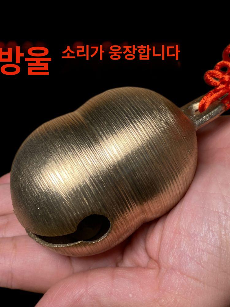 신주 현관문종 풍경 장식품 소품 야외 데코 워낭 가든 전통 - 상세 이미지 4