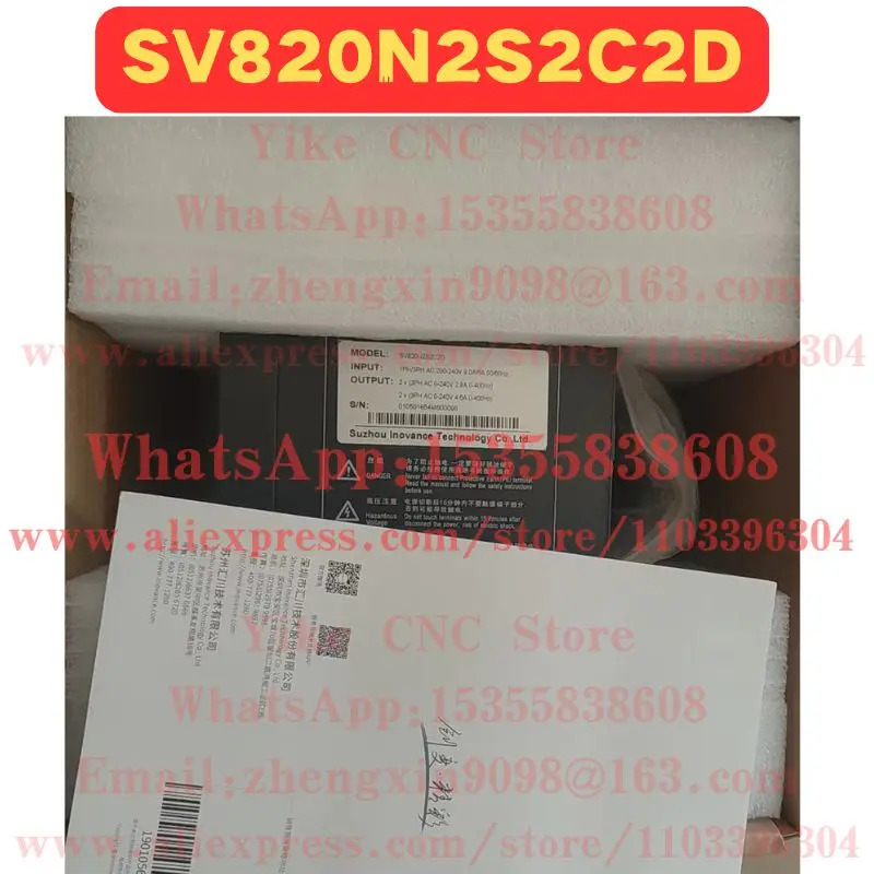 오리지널 SV820N2S2C2D 서보 드라이브