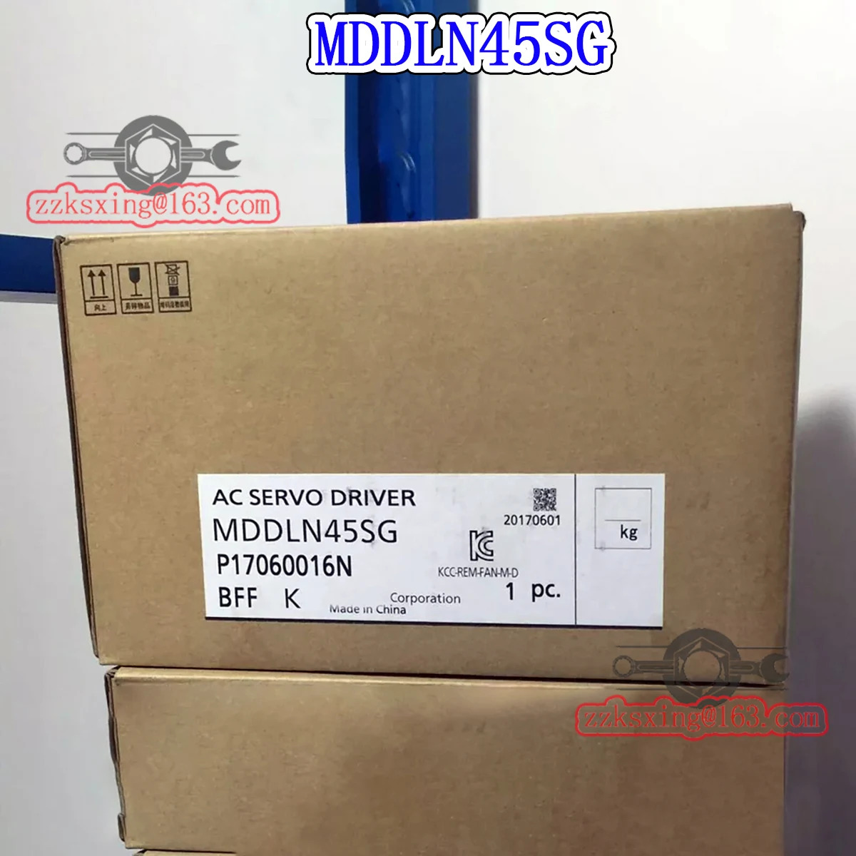 오리지널 AC 서보 드라이버 MDDLN45SG 신