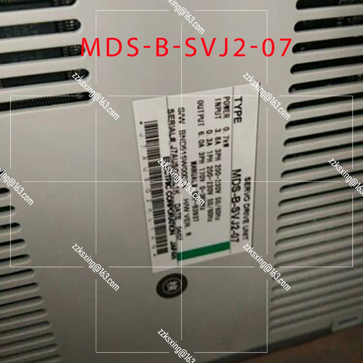 MDS-B-SVJ2-07 오리지널 서보 드라이버 신