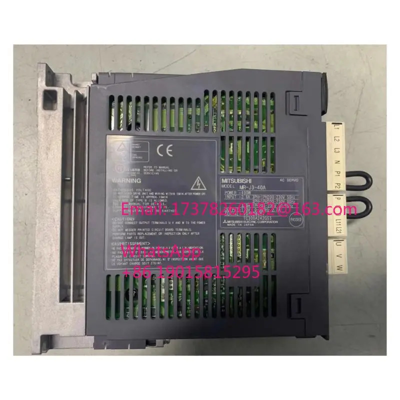 리퍼 MR-J3-40A 서보 드라이브 완료