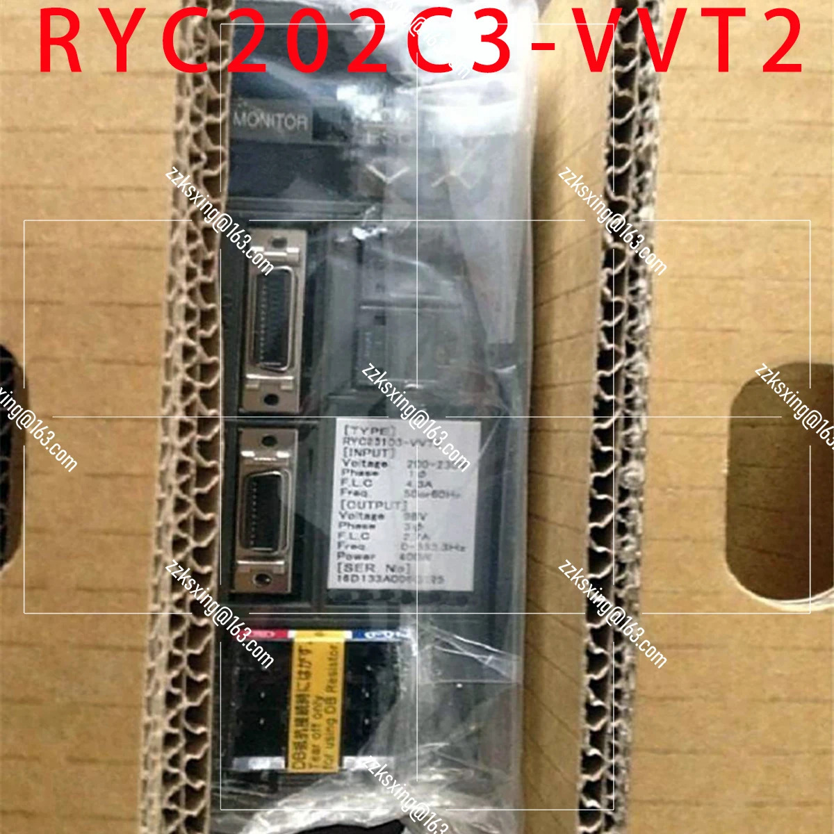 RYC202C3-VVT2 오리지널 서보 드라이버
