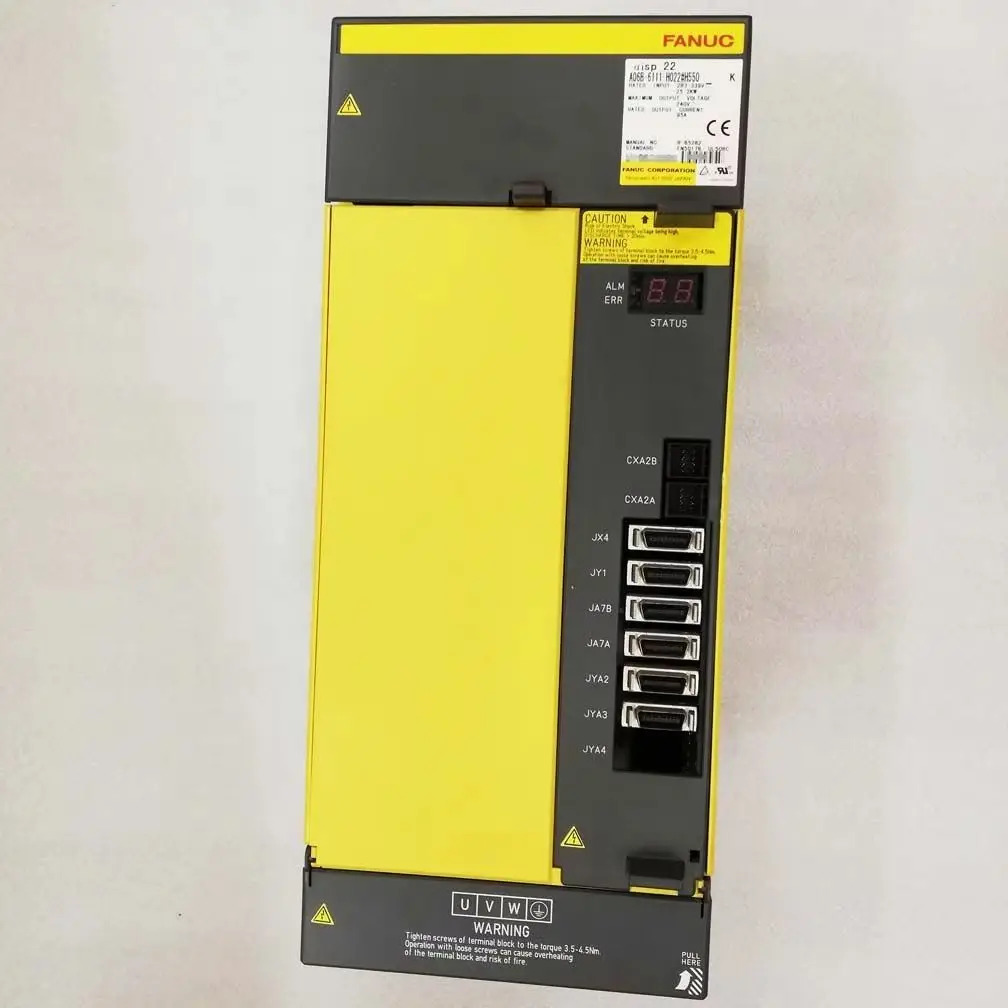 A06B-6111-H026 CNC 시스템 기계 A06B 6111 H026H550 Fanuc 서보 증폭기 드라이브