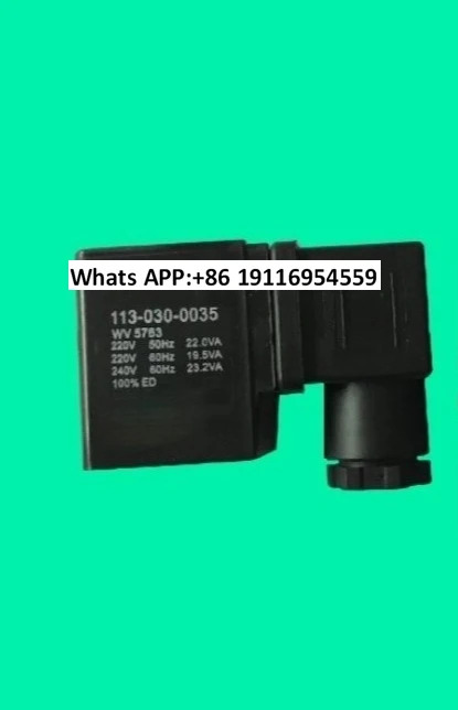솔레노이드 배수 밸브 코일 113-030-0035 WV 5763 AC220V
