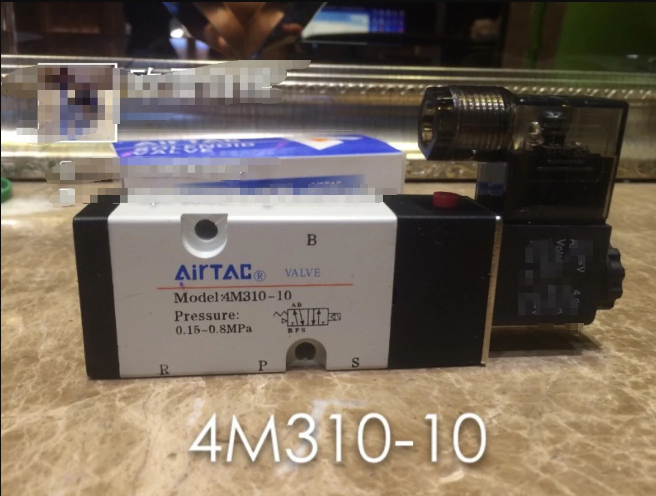 AirTAC 솔레노이드 밸브 신 4M310-10 DC12V