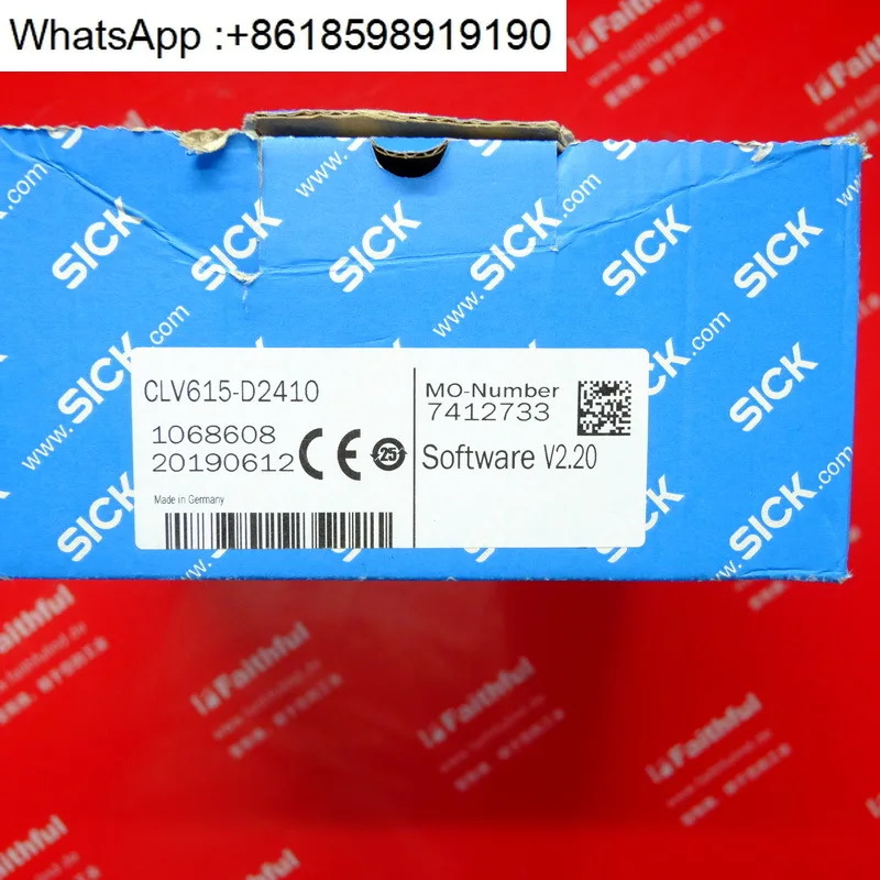 Sick CLV615-D2410 산업바코드 스캐닝 센서 1068608