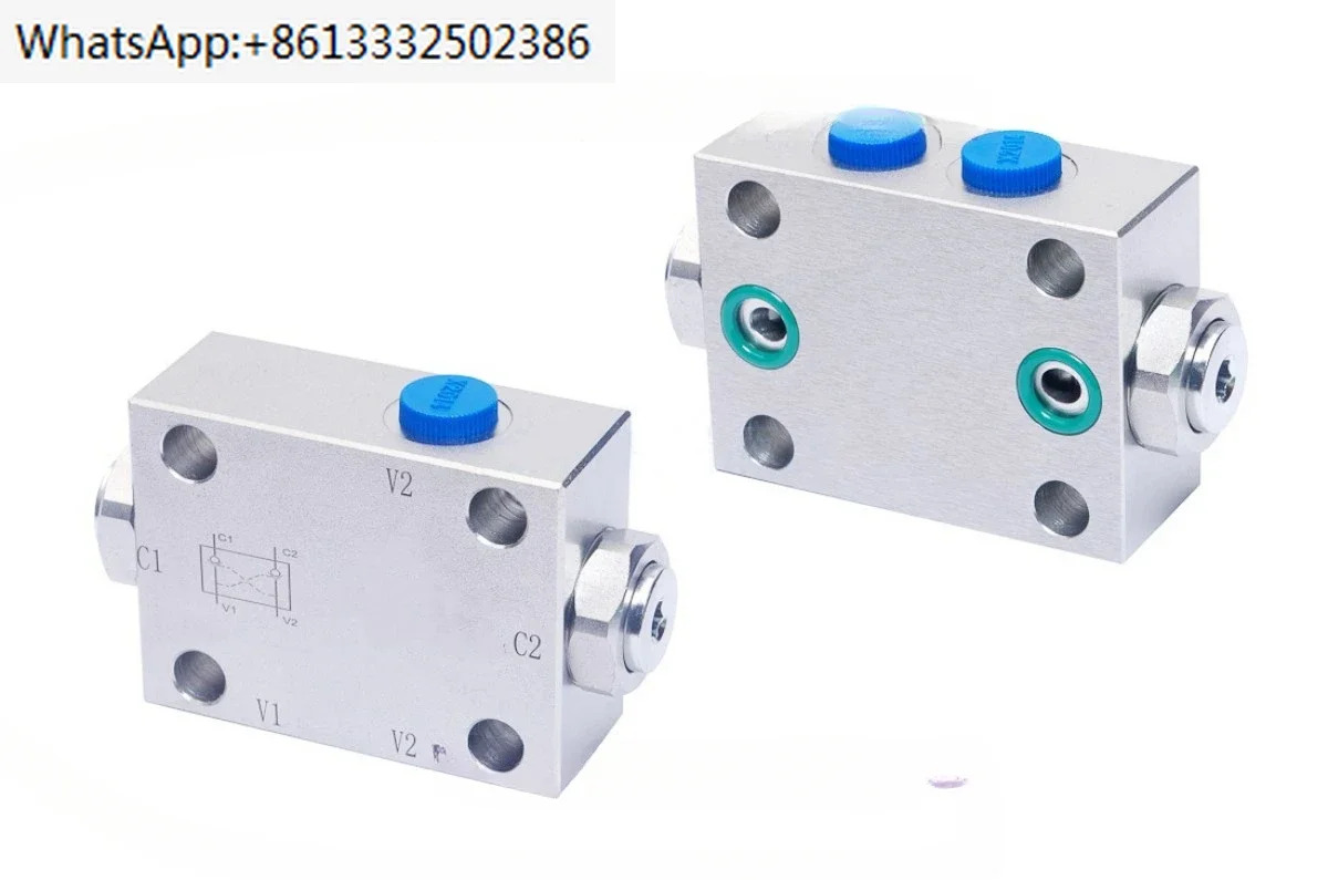 DRDE-G1/4 VRDE-G2/1 VRDE-G3/8 양방향 유압 잠금 실린더 압력 유지 밸브
