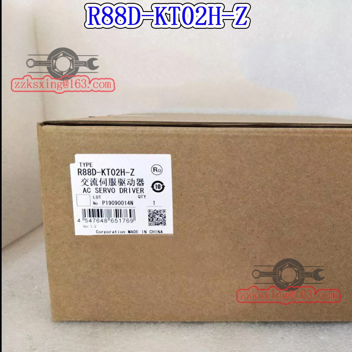 오리지널 AC 서보 드라이버 신 R88D-KT02H-Z