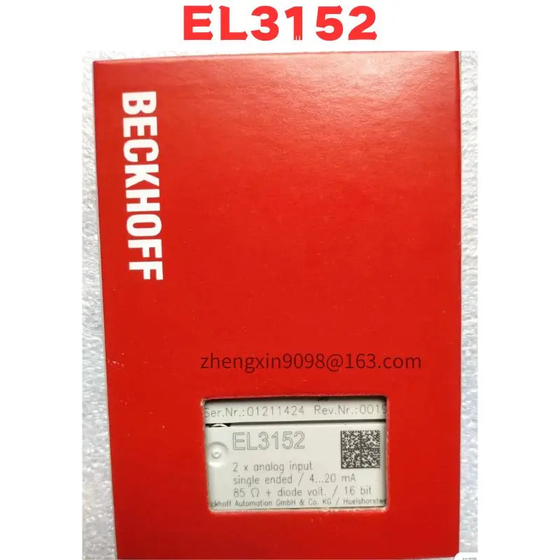 신 EL3152 모듈 신속