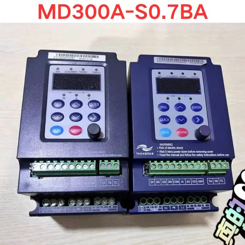 리퍼 Inovance MD300A-S0.7BA 주파수 변환기 0.7KW 기능 OK