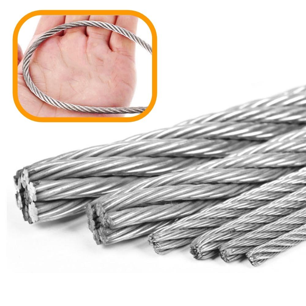 3mm 4mm 스텐 와이어로프 와이어줄 sus304 서스 - 상품 이미지