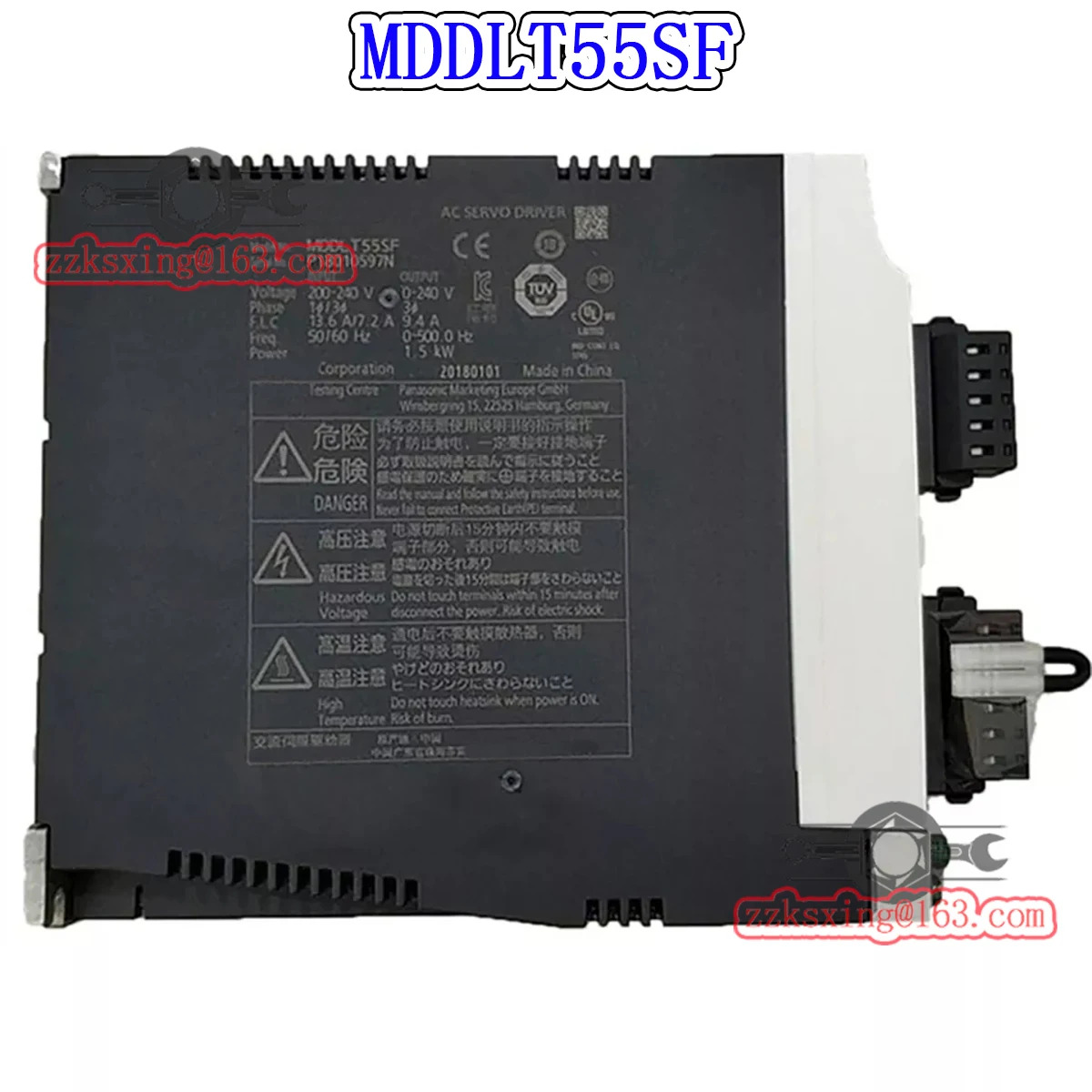 MDDLT55SF 오리지널 AC 서보 드라이버
