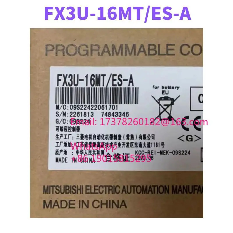 FX3U-16MT/ES-A PLC 모듈