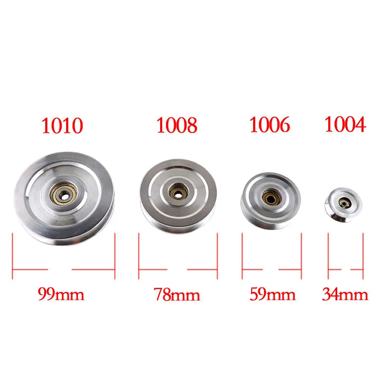1008 크롬 도금 강철 가이드 휠 80mm 와이어 패싱 케이블 텐션 건 페이 오프 랙 트위스트 기계