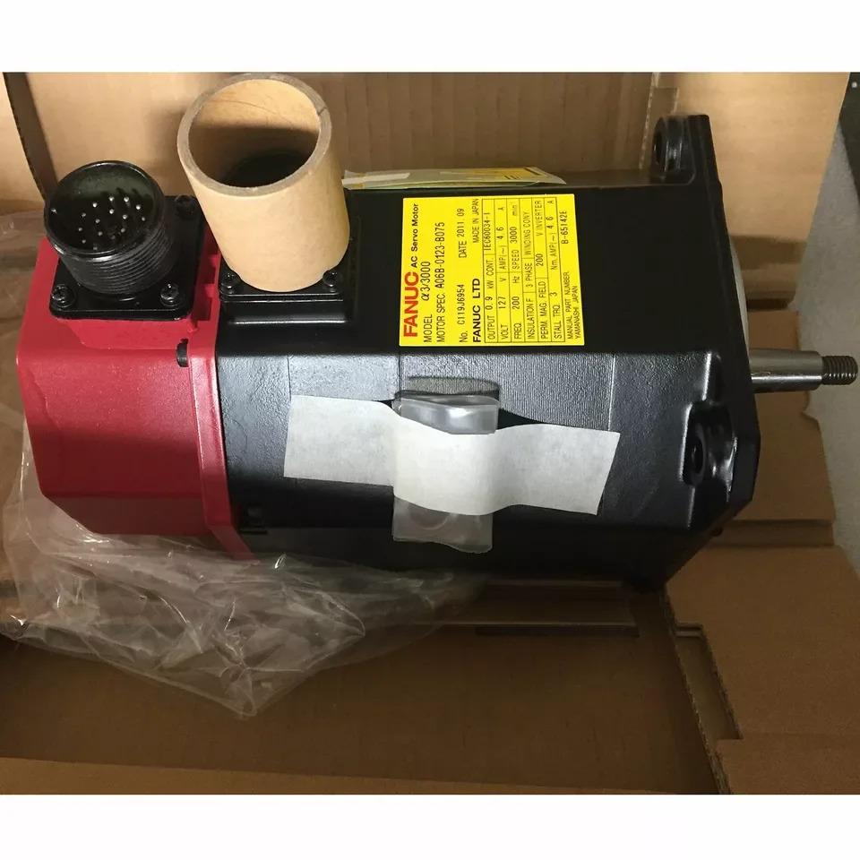 A06B-0123-B075 FANUC AC 서보모터 리퍼 완료 A06B 0123 B075