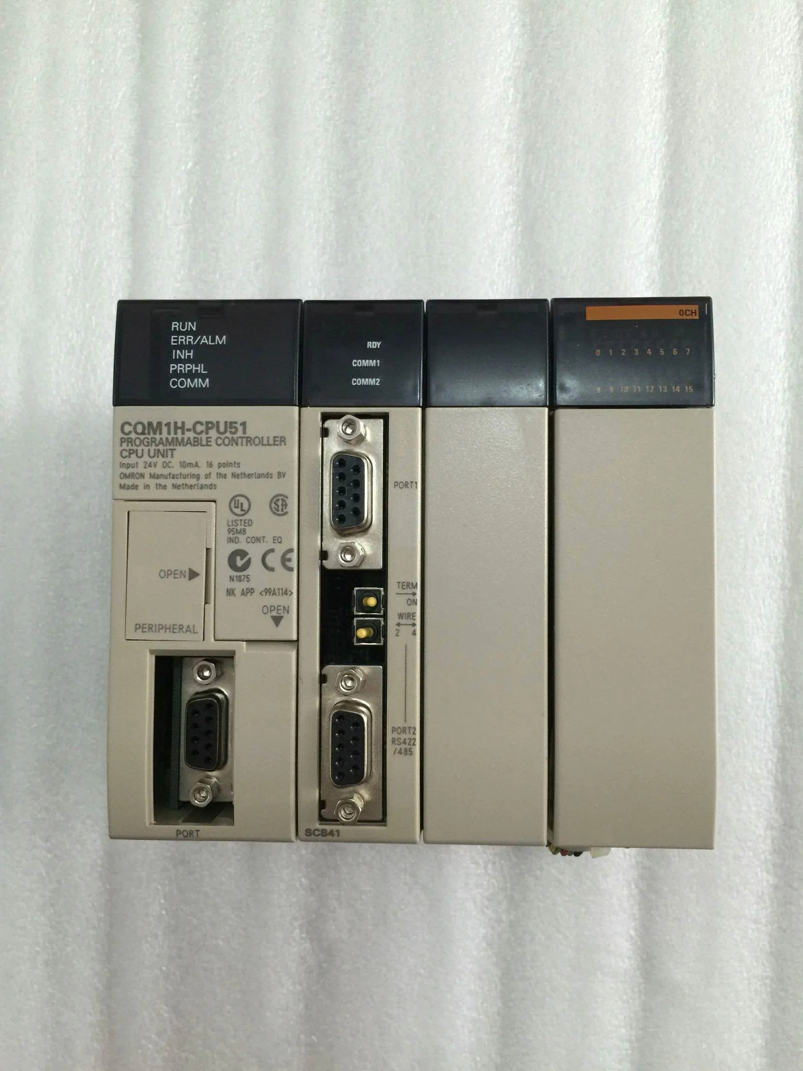 원본 CQM1H-CPU51 CQM1H-CPU21 CQM1H-CPU11 CQM1H-SCB41 CQM1H-MAB42 PLC 모듈