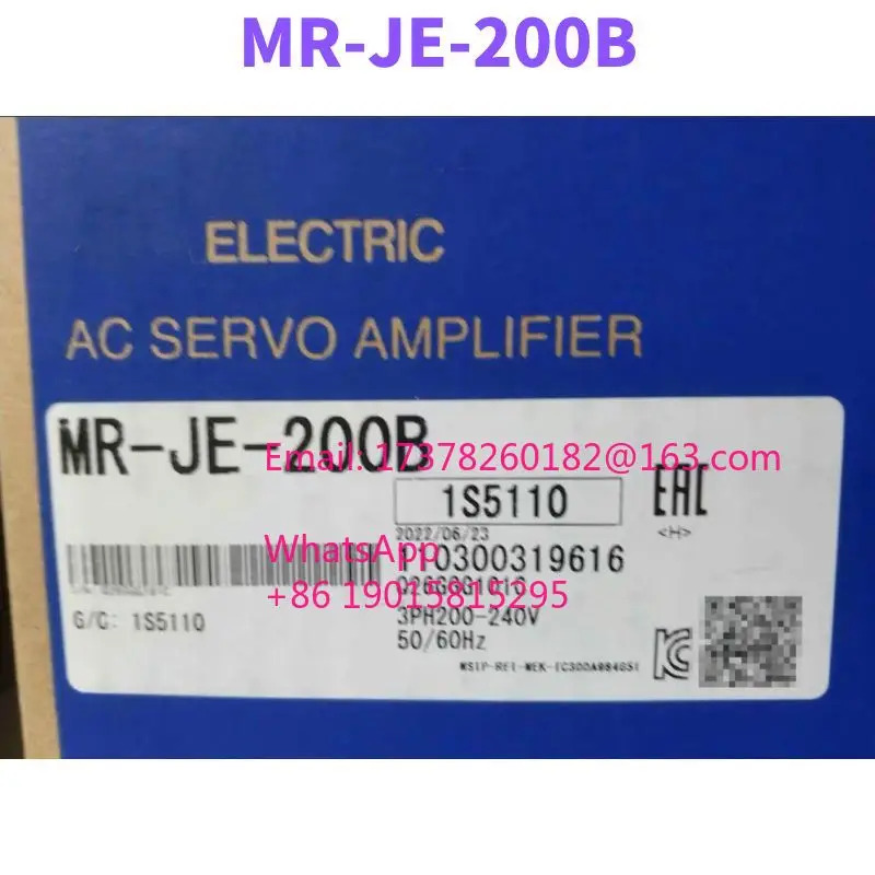 MR-JE-200B 서보 드라이브 리퍼 완료