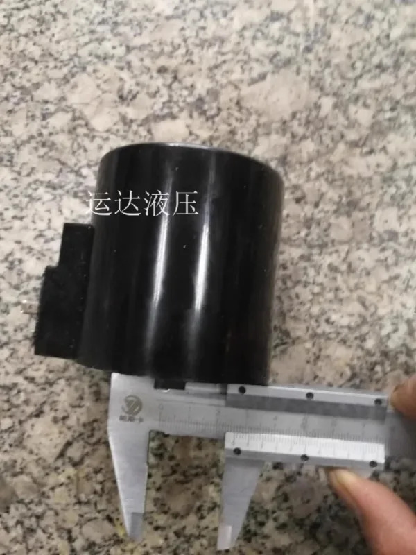 유압 밸브 코일 전기 기계 자석 내부 구멍 26mm 높이 74mm AC220V DC24V DC12V