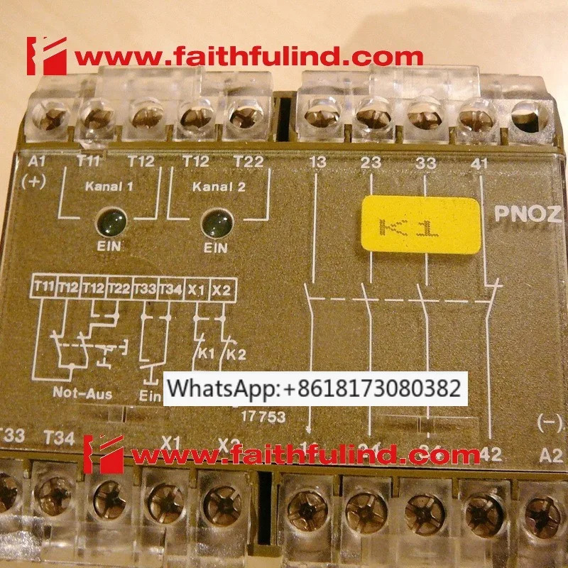 475695 Pirlo 마그네틱 안전 릴레이 모듈 PNOZ 1 24VDC 3S10 474695