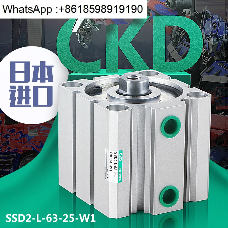 스위치가 포함된 초소형 실린더 SSD-KLF-80-175-N/포장 2차