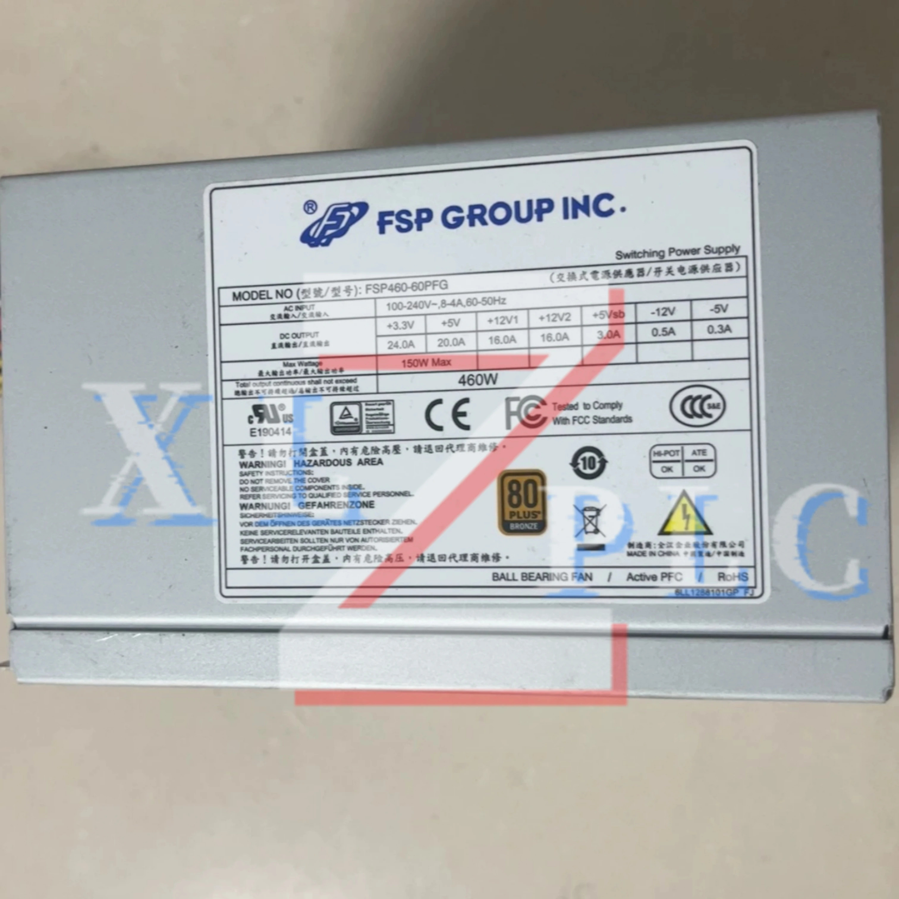 오리지널 산업컴퓨터 전원공급장치 FSP400-60PFG FSP400-70PFL FSP450-60GHS FSP460-60PFG FSP460-701UH