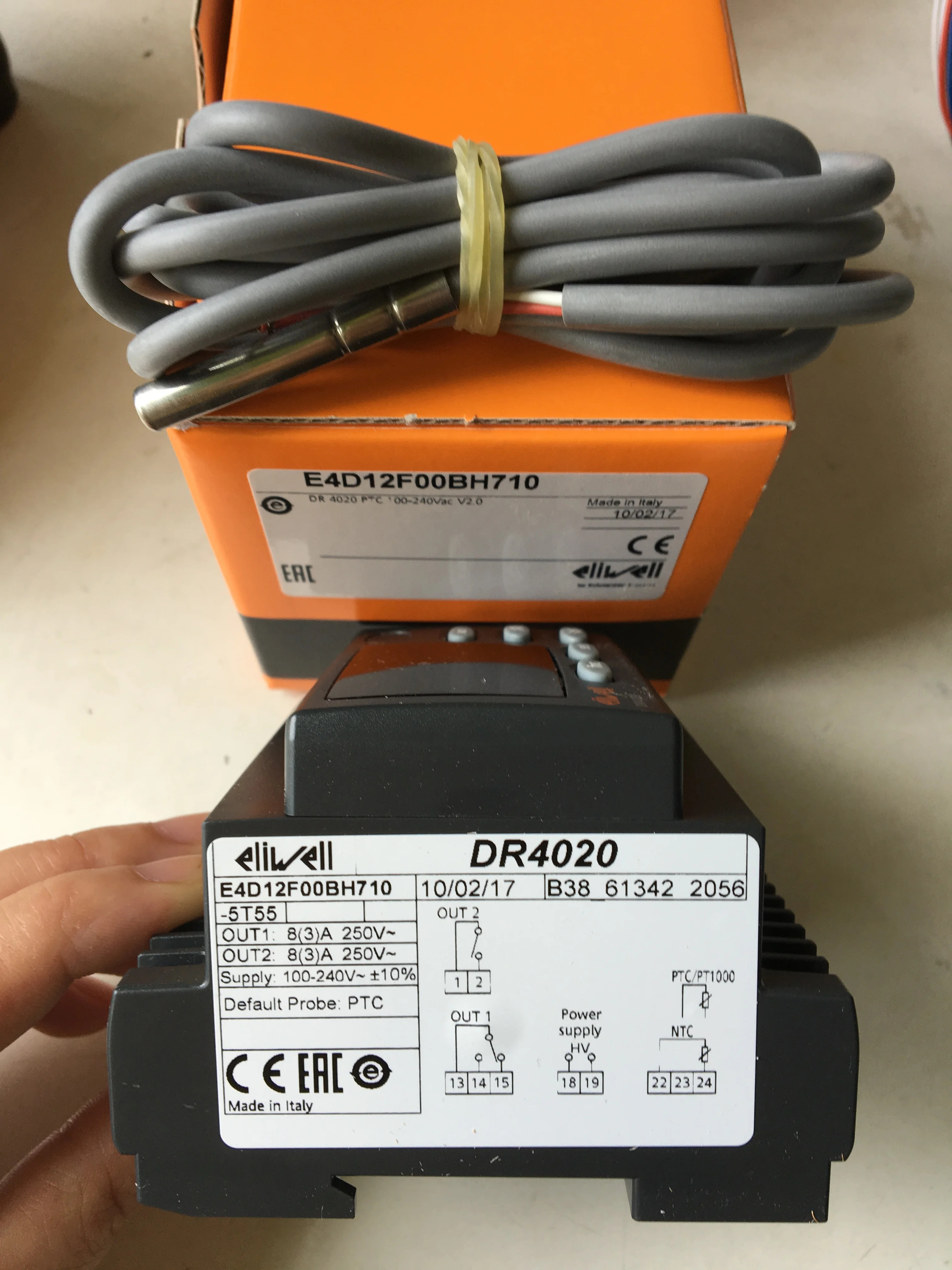 EVCO 아메리칸 컨트롤 단일 출력 냉동기 EV3X21N7은 FK150/FK201/EVK201/EVKB21N7을 대체할 수 있습니다.