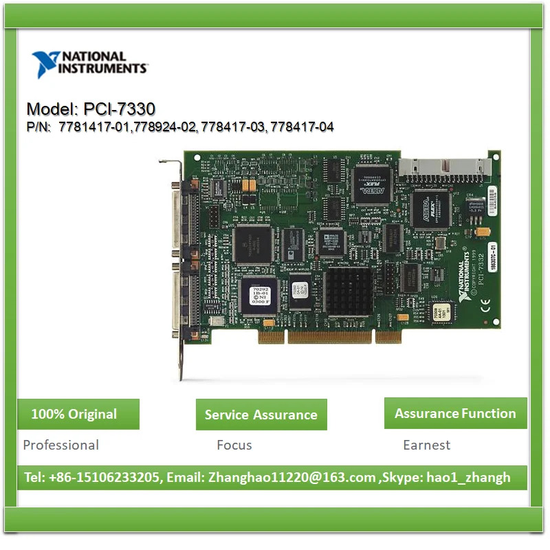 NI PCI-7330 778417 -01 778924 -02 -03 -04 PCI 스테퍼 모션 컨트롤러