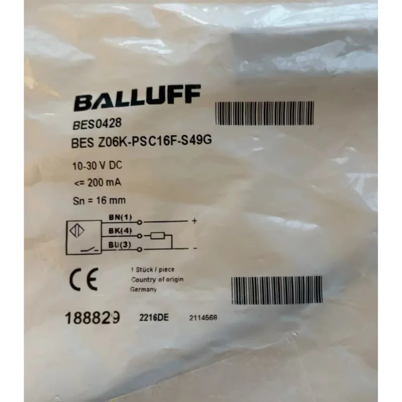 신형 BES Z06K-PSC16F-S49G 센서 BES0428