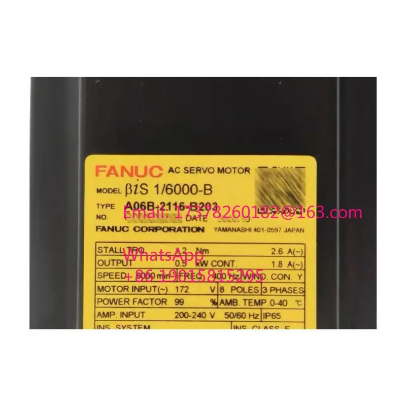 FANUC A06B-2116-B203 서보모터