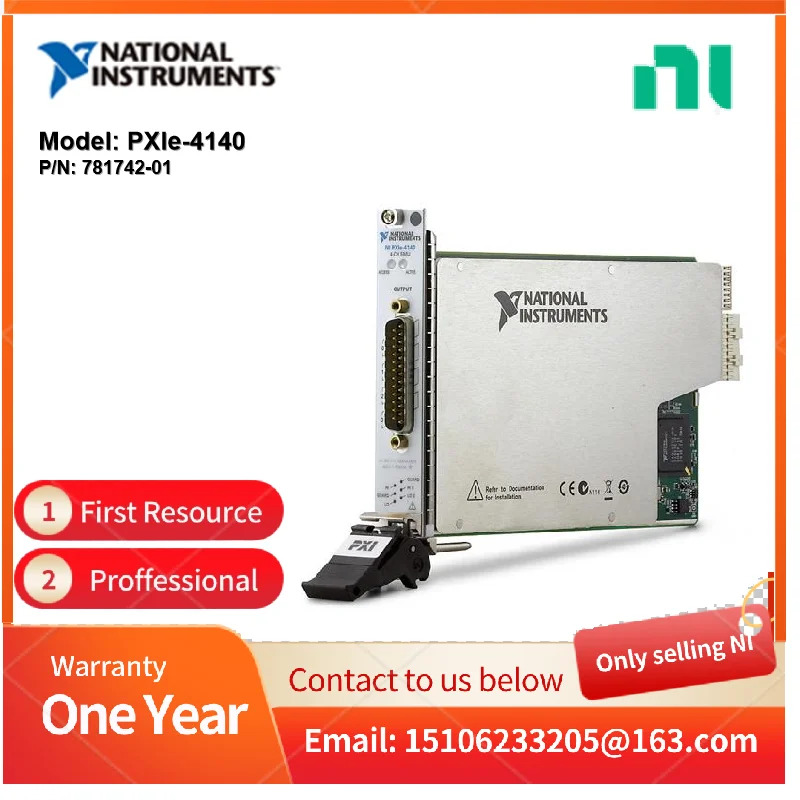 NI PXIe-4140 781742 -01 측정 단위 모듈형 기기