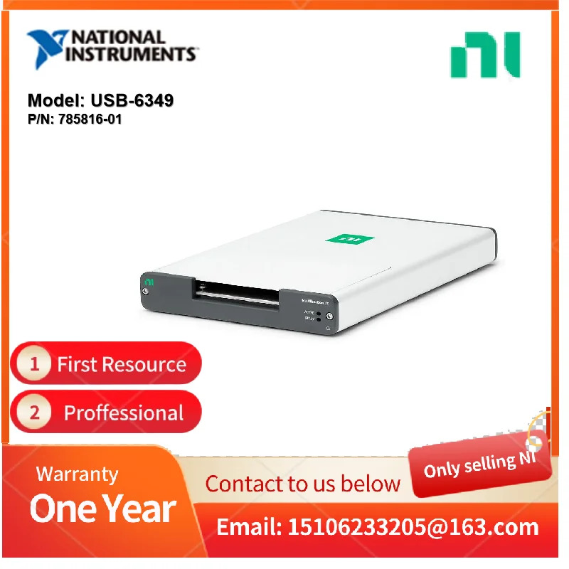 NI USB-6349 785816 -01 USB DAQ PC 기반 장치