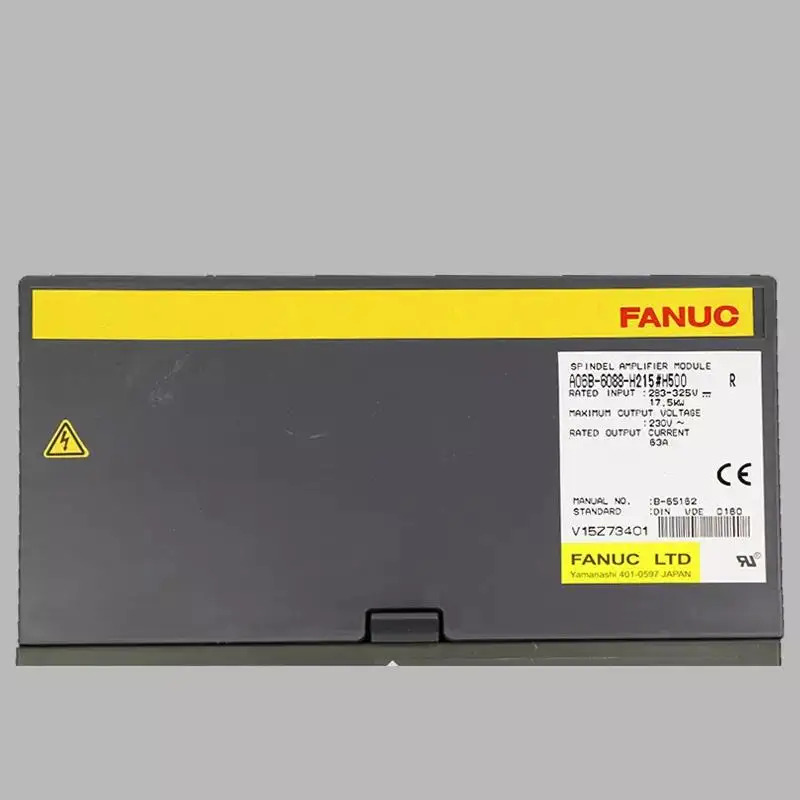 A06B-6088-H215 Fanuc Spindel 증폭기 모듈은 CNC 기계 A06B6088H215대해 리퍼를 거쳤습니다.