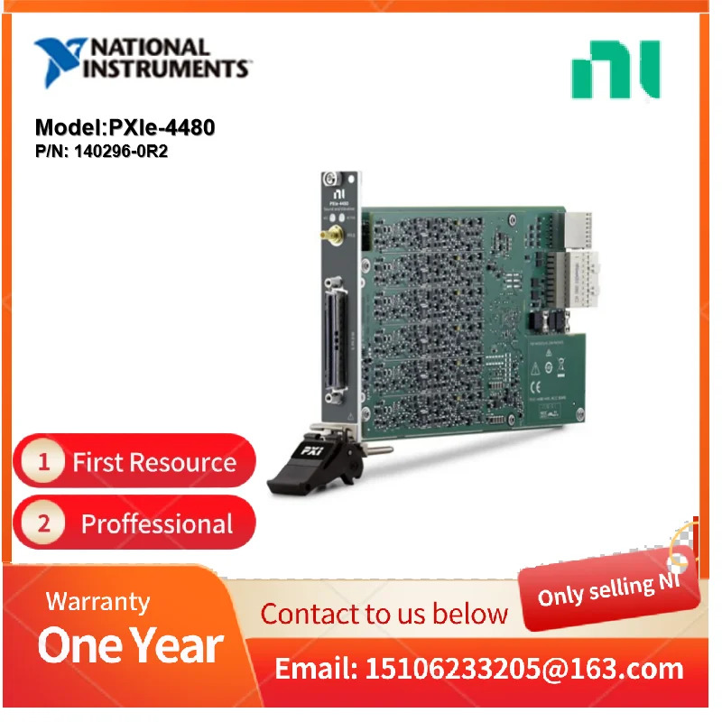 PXIe-4480NI 케이블 140296 -0R2 SC Express PXI DAQ 신호 조절