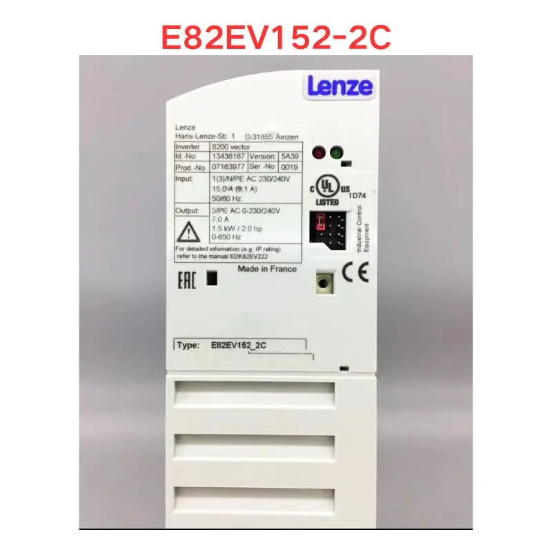 오리지널 E82EV152-2C 주파수 변환기