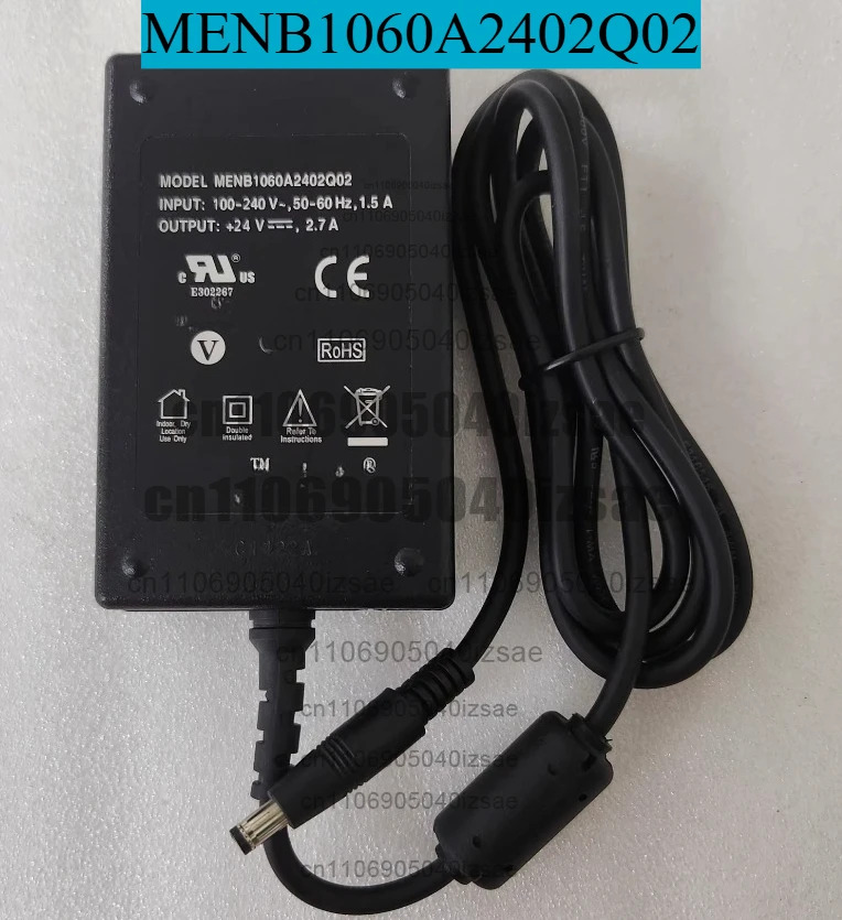 24V 2.7A 전원공급장치 MENB1060A2402Q02 코드 전원 어댑터 5521 플매트 카펫 러그 리퍼 완료 OK