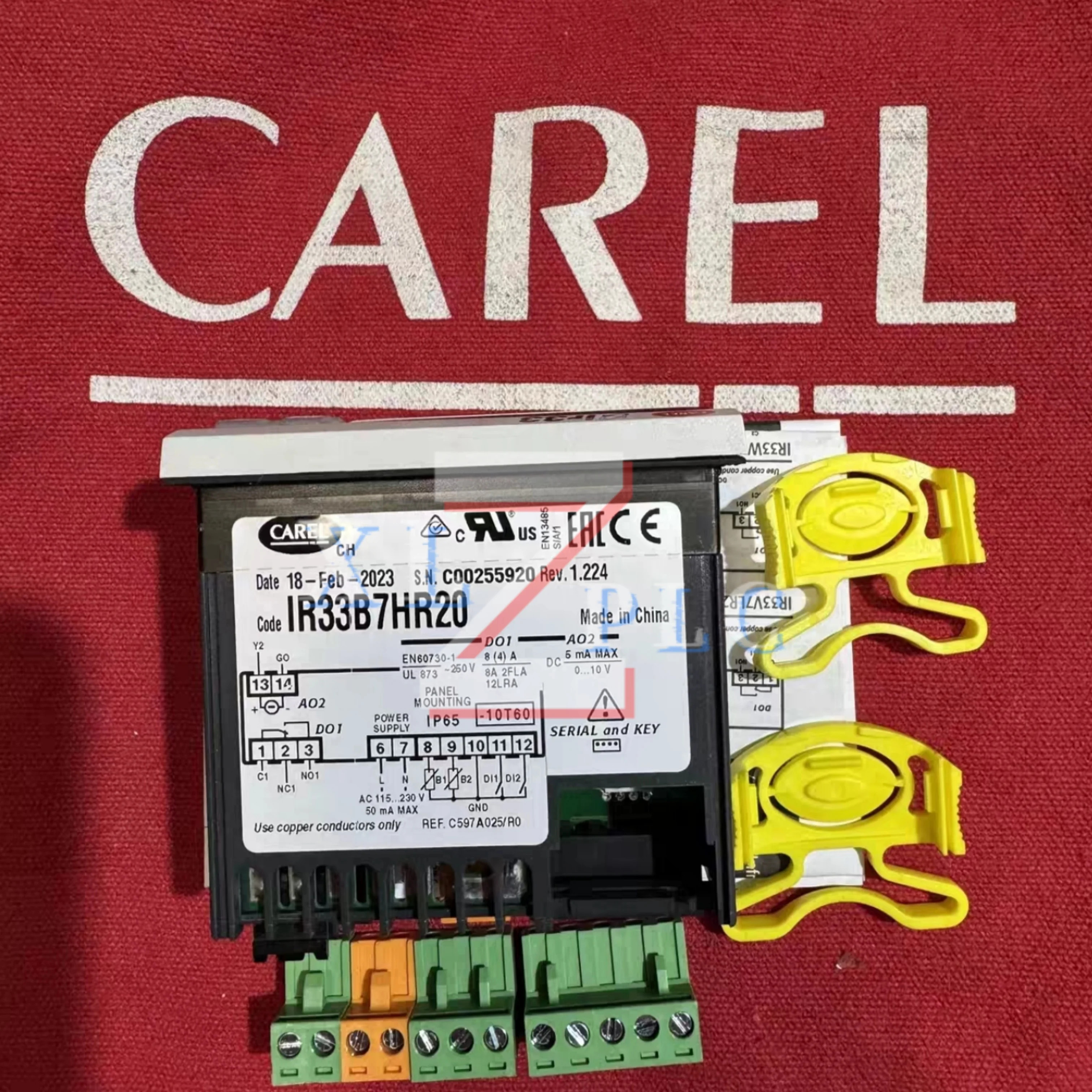 온도 컨트롤러 원본 IR33B7HR20 IR33B7LR20