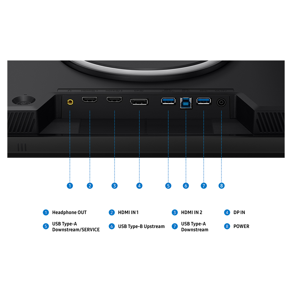삼성 오디세이 G8 LS27HG806 68.4cm(27인치) 5K 180Hz 게이밍모니터 - 상세 이미지 4