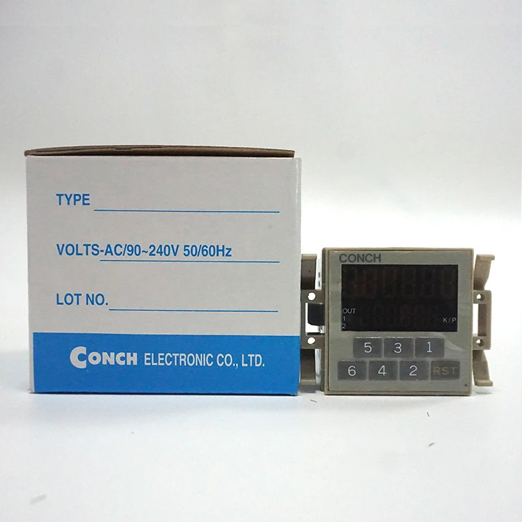압출 CONCH Qisheng 카운터 CD-61K-N 6 자리 설정 기표시 대만