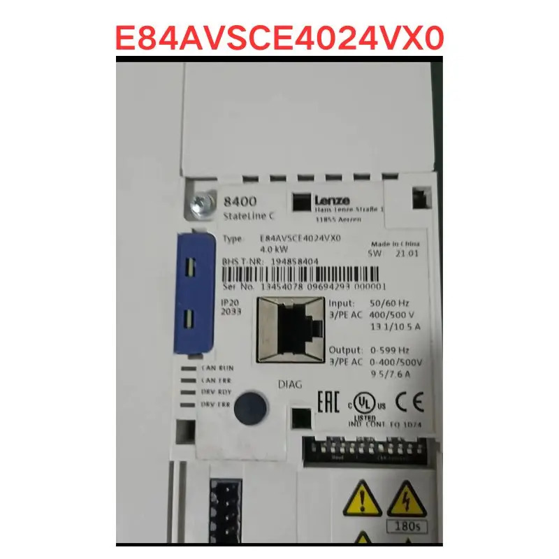 오리지널 E84SCE4024VX0 주파수 변환기