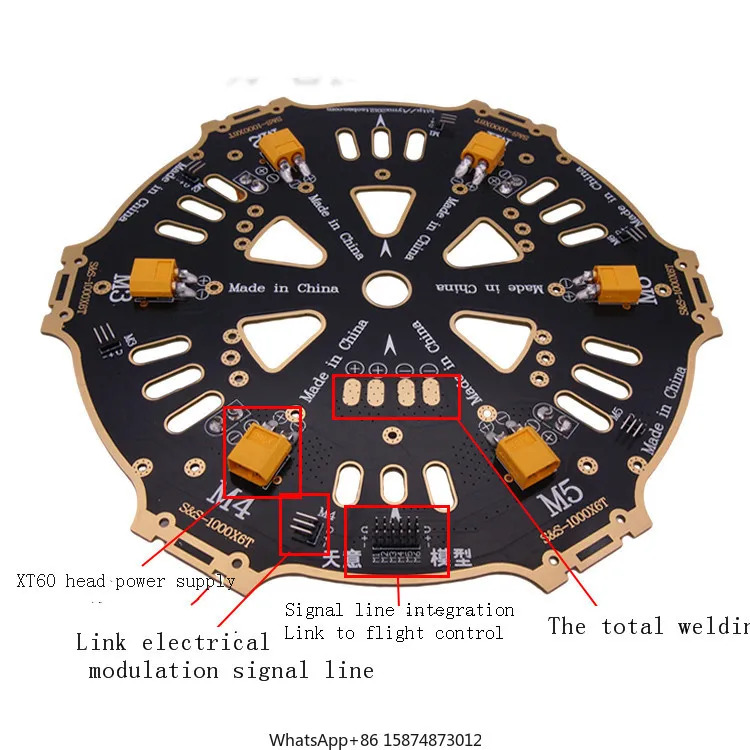 다축 6 축 8 PCB 보드 금판 T900 T1200 신